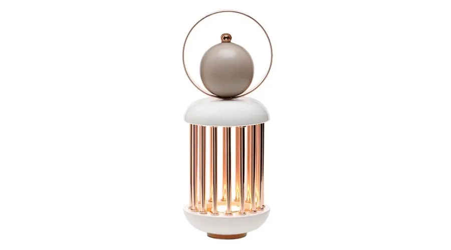picture 1 Avant-garde large lantern made of ceramics and metal for a unique interior - Byfly
