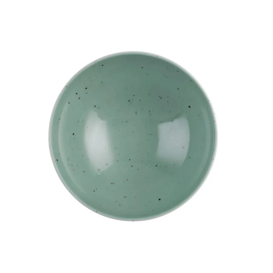 obrazek 2 Mała okrągła porcelanowa miska 14,5 cm w pięknym kolorze turkusu - Seltmann Weiden
