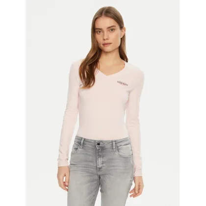 Zdjęcie Guess Jeans Bluzka W4YI21 J1314 Różowy Regular Fit