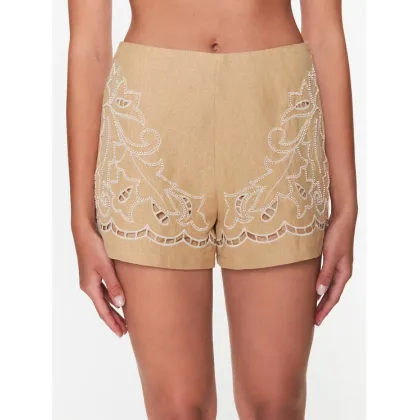 Zdjęcie TWINSET Szorty materiałowe 231TT2382 Beżowy Regular Fit