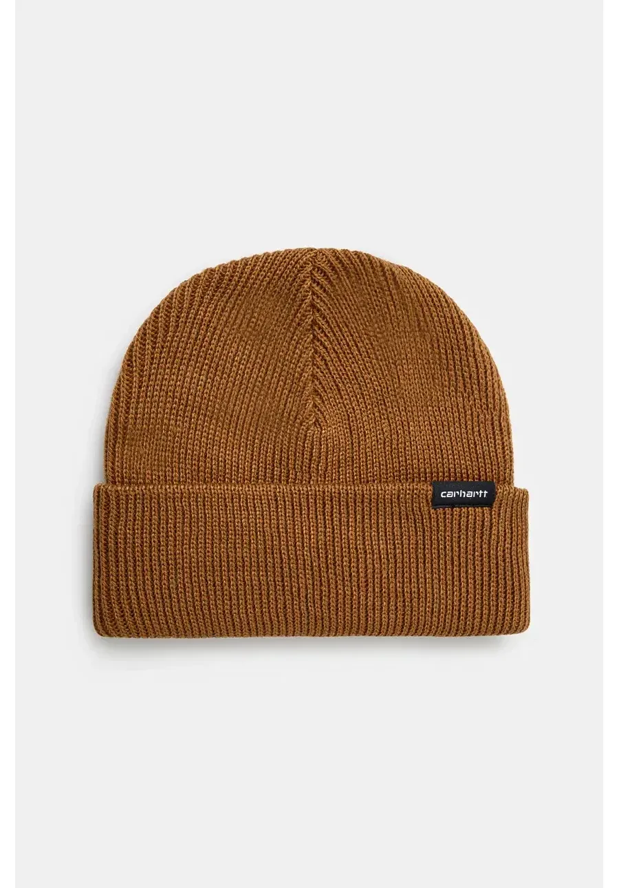 obrazek 1 Carhartt WIP czapka Gordan Beanie kolor brązowy  I034236.HZXX