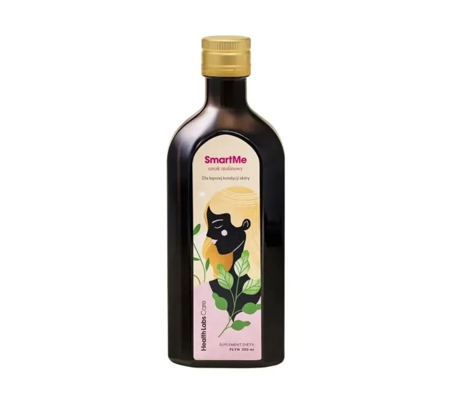 obrazek 1 Health Labs Care Smart Me Omega 3-6-9 Suplement diety w płynie Smak malinowy 250 ml