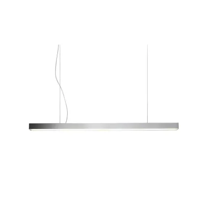 Zdjęcie Stylowa lampa sufitowa w formie metalowego drążka z oświetleniem LED - Il Paralume Marina