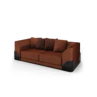 Zdjęcie Włoska klasyczna sofa do luksusowych wnętrz - Bianchini