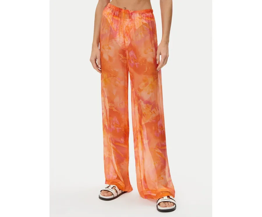 obrazek 1 Guess Spodnie materiałowe E5GB00 WE550 Kolorowy Regular Fit