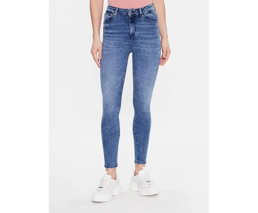 obrazek 1 Mustang Jeansy Georgia 1013578 Niebieski Super Skinny Fit