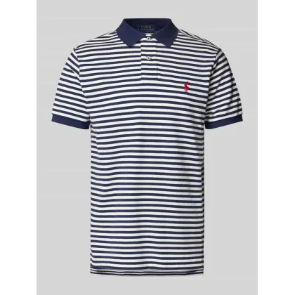 Zdjęcie Koszulka polo o kroju custom slim fit z wyhaftowanym logo