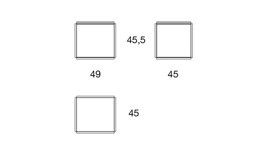 obrazek 3 Nowoczesny stolik kawowy ze skórzanym blatem styl minimalistyczny
