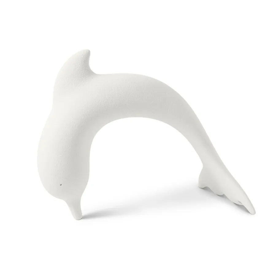obrazek 2 Ceramiczna figurka delfina od włoskiego producenta