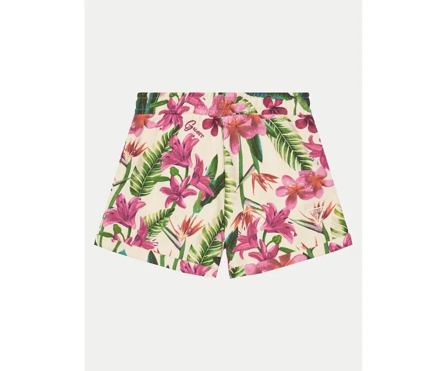 obrazek 1 Guess Szorty materiałowe J5GD22 KA6R4 Kolorowy Regular Fit