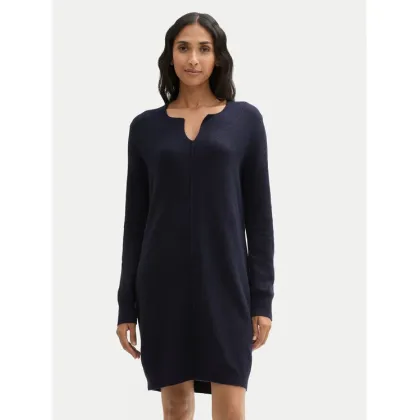 Zdjęcie Tom Tailor Sukienka dzianinowa 1044536 Granatowy Regular Fit