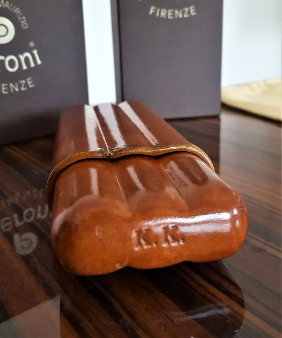 picture 5 VPR Firenze leather cigar case