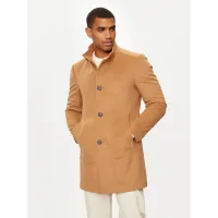 Zdjęcie JOOP! Płaszcz wełniany 17 JC-21Maron 30044311 Brązowy Regular Fit