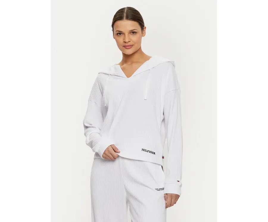 obrazek 1 Tommy Hilfiger Bluza UW0UW05584 Biały Relaxed Fit