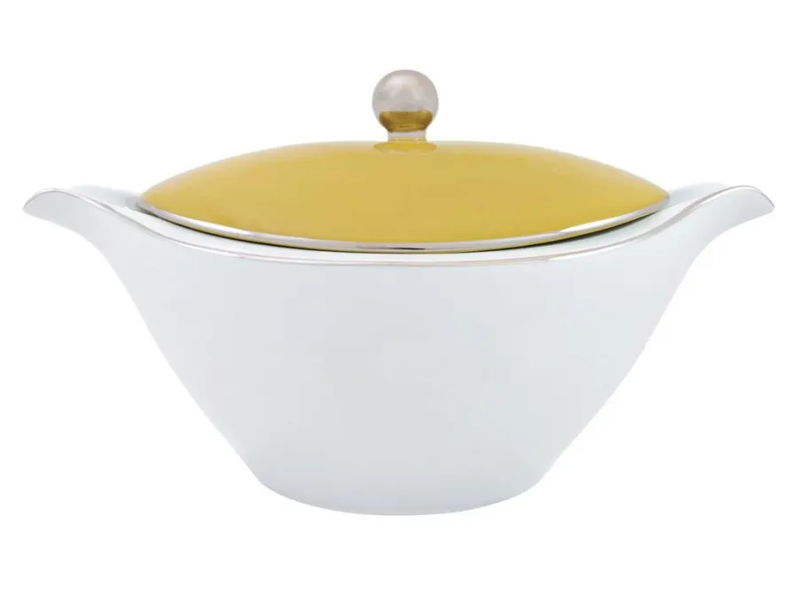obrazek 1 Portugalska waza porcelanowa Beijing Leaf