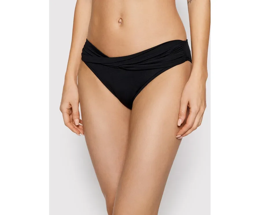 obrazek 1 Seafolly Dół od bikini Twist Band 44320-942 Czarny