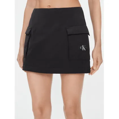Zdjęcie Calvin Klein Jeans Spódnica mini Light Padded Cargo Skirt J20J222620 Czarny Regular Fit