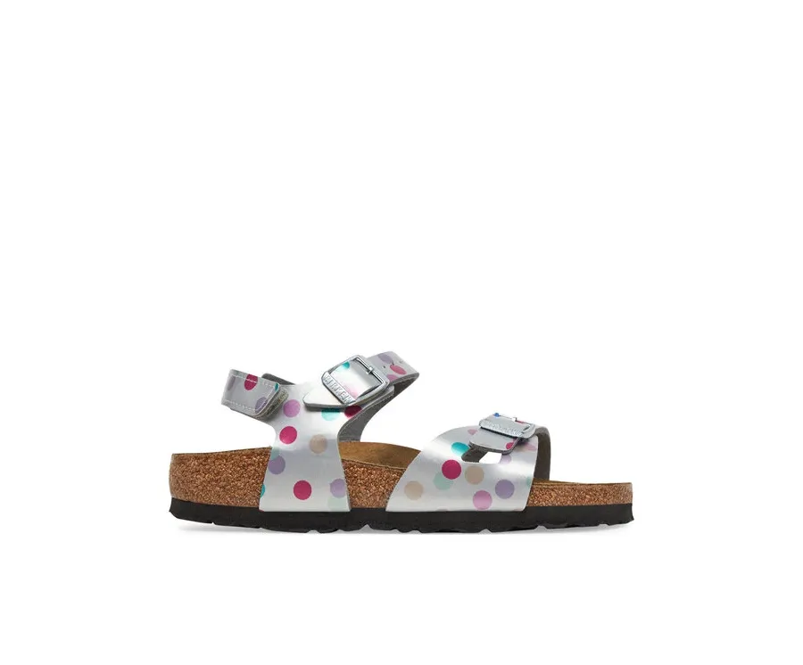 obrazek 1 Birkenstock Sandały Rio As Kids 1029527 D Srebrny