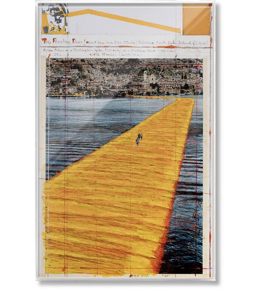 obrazek 1 Książka Christo and Jeanne-Claude. The Floating Piers, Art Edition No. 21–40 (Collage) - Taschen