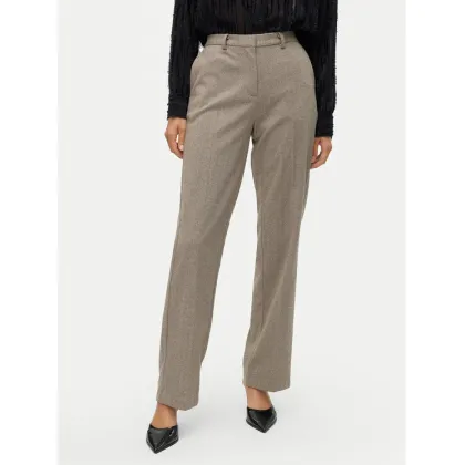Zdjęcie Vero Moda Spodnie materiałowe Kawi 10319665 Beżowy Straight Fit