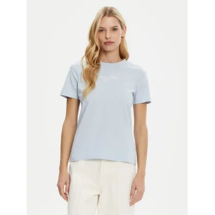 Zdjęcie Tommy Hilfiger T-Shirt WW0WW45428 Błękitny Regular Fit