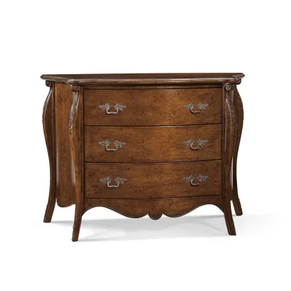 Zdjęcie Rzeźbiona komoda 3-szufladowa - Zanini