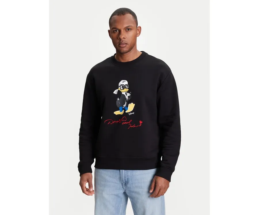 obrazek 1 KARL LAGERFELD Bluza 705098 553930 Czarny Regular Fit