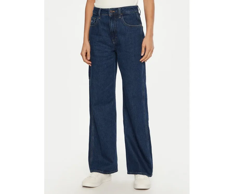 obrazek 1 Tommy Jeans Jeansy Mia DW0DW20460 Granatowy Relaxed Fit