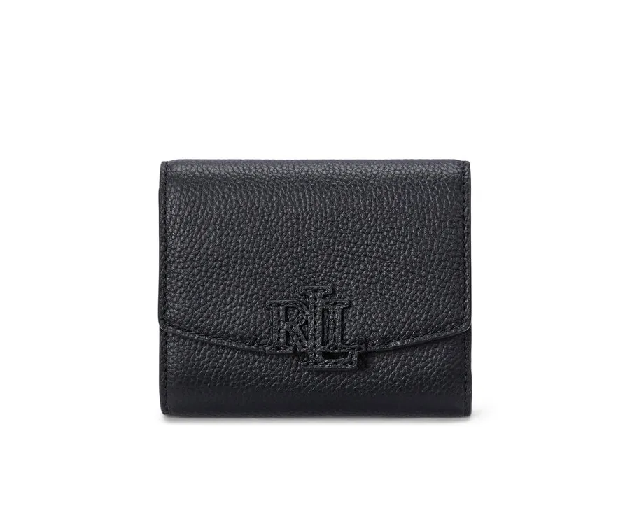 obrazek 1 LAUREN RALPH LAUREN Mały Portfel Damski 432966782001 Czarny