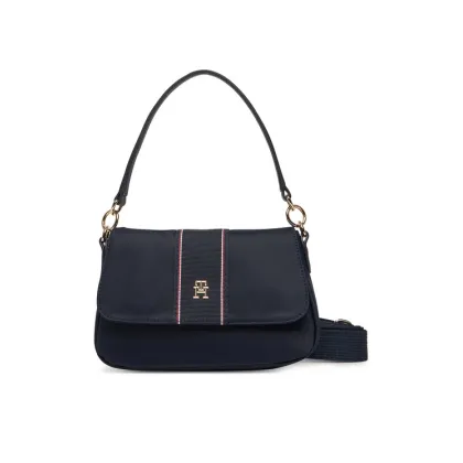 Zdjęcie Tommy Hilfiger Torebka Poppy Conv. Crossover Corp AW0AW17168 Granatowy