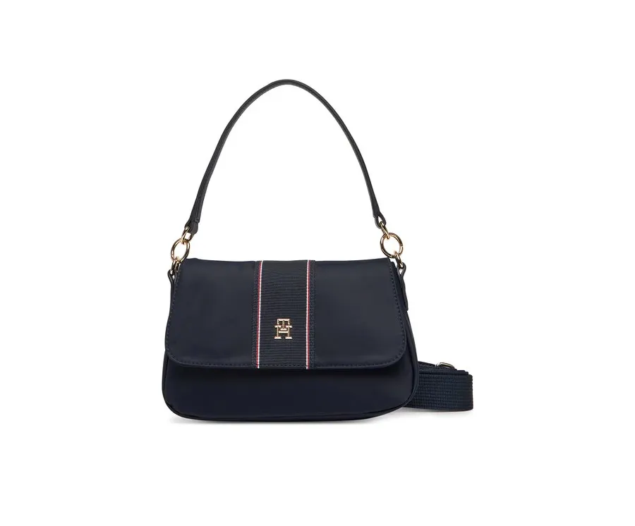 obrazek 1 Tommy Hilfiger Torebka Poppy Conv. Crossover Corp AW0AW17168 Granatowy