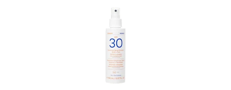 obrazek 1 KORRES YOGHURT Sonnenspray-Emulsion für Gesicht und Körper SPF30 Krem do opalania 150 ml