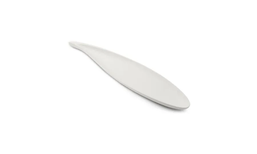 obrazek 2 Ceramiczna taca dekoracyjna w kształcie liścia palmowego 62x13x5 cm