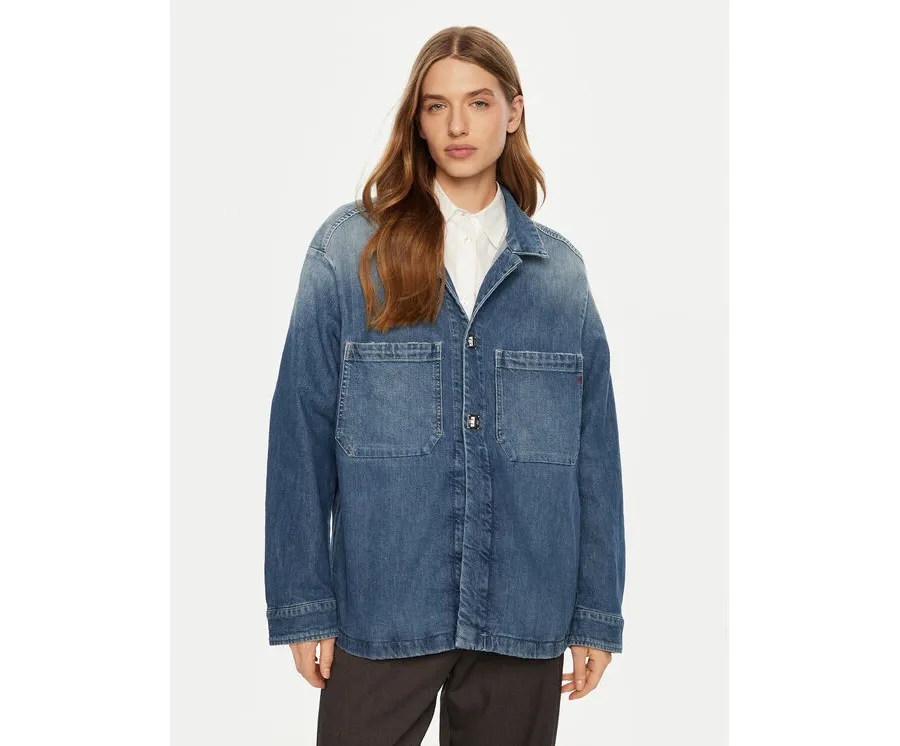 obrazek 1 REPLAY Koszula jeansowa W7881 .000.773 761 Niebieski Regular Fit