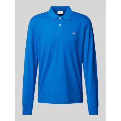 Zdjęcie Koszulka polo o kroju regular fit z wyhaftowanym logo model ‘SHIELD’