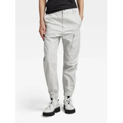 Zdjęcie G-Star Raw Spodnie materiałowe D22884-D387-D607 Écru Boyfriend Fit