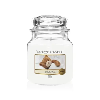 Zdjęcie Yankee Candle Soft Blanket Medium Jar Świeca zapachowa 1 szt.
