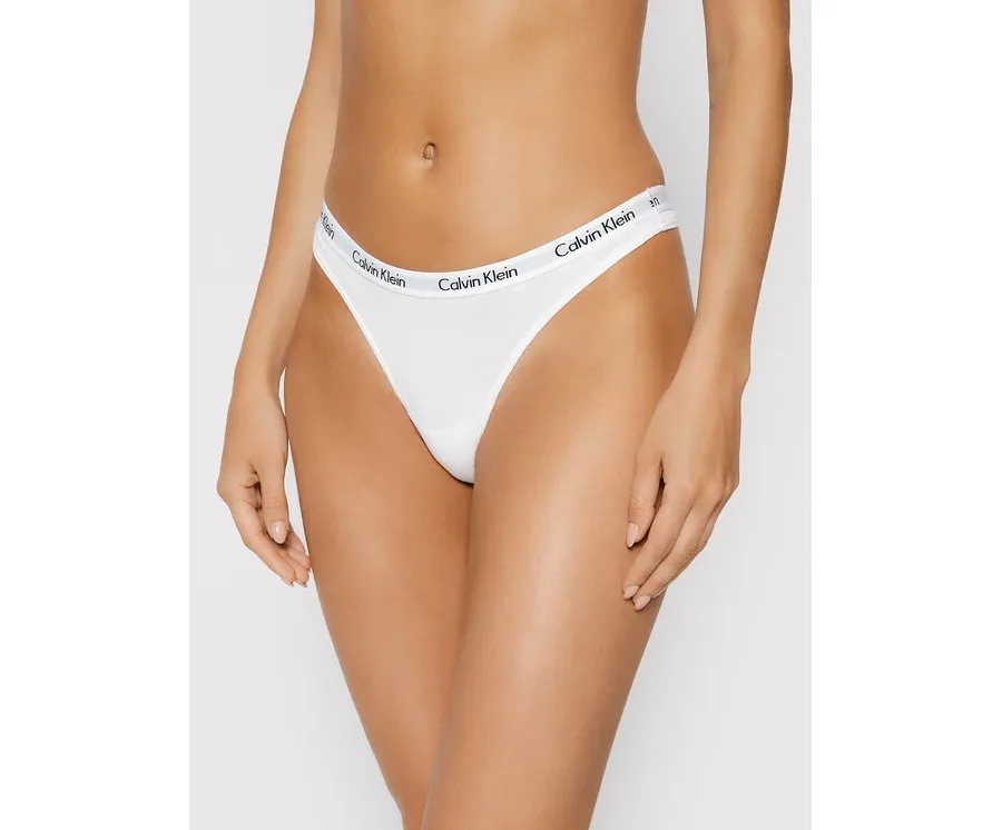 obrazek 1 Calvin Klein Underwear Stringi 0000D1617E Biały
