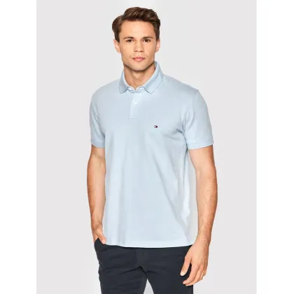 Zdjęcie Tommy Hilfiger Polo 1985 MW0MW17770 Błękitny Regular Fit