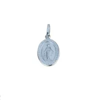 Picture A unique gold Marian medallion 15x11mm