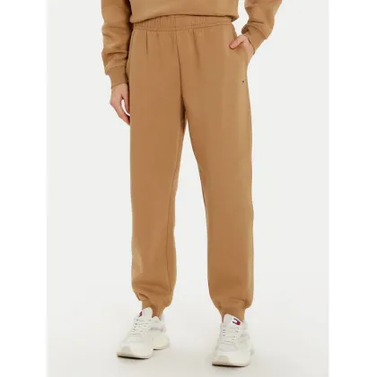 Zdjęcie Tommy Hilfiger Spodnie dresowe Essential WW0WW45966 Beżowy Regular Fit
