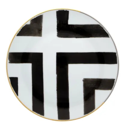 Zdjęcie Porcelanowy talerz na chleb i masło Sol y Sombra z kolekcji Christiana Lacroix - Vista Alegre