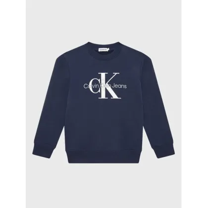 Zdjęcie Calvin Klein Jeans Bluza Monogram Logo IU0IU00265 Granatowy Regular Fit