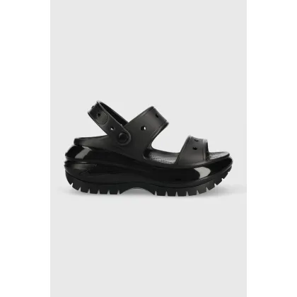 Zdjęcie Crocs Classic Mega Crush Sandal klapki kolor czarny 207989.001