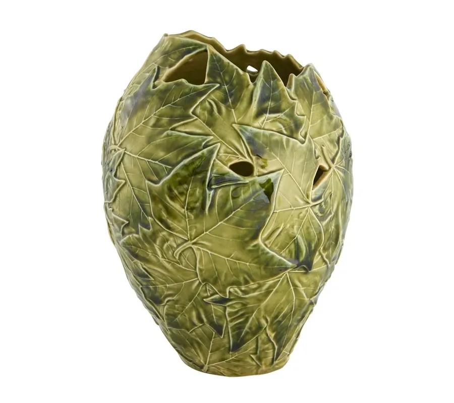 obrazek 1 Wiejski dekoracyjny wazon ceramiczny - Bordallo Pinheiro