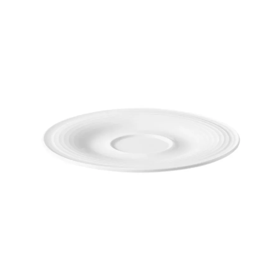 obrazek 3 Biały mały porcelanowy spodek 13,5 cm z Niemiec - Seltmann Weiden