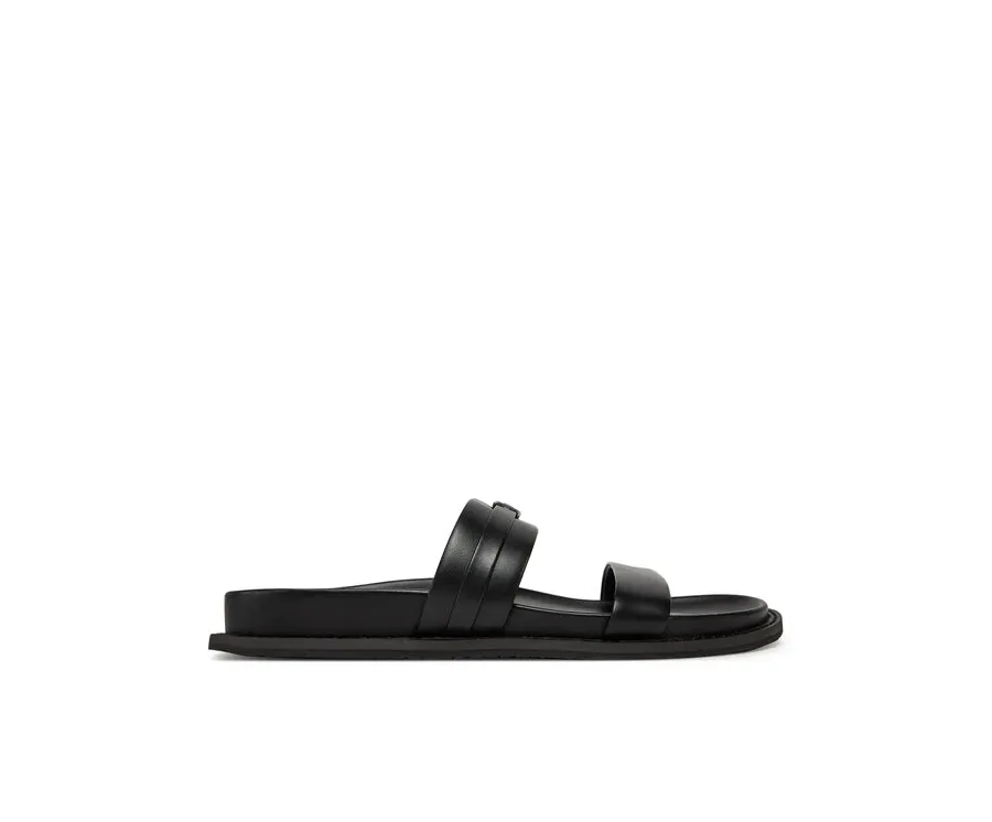 obrazek 1 MICHAEL Michael Kors Klapki Mandy Flat Sandal 40S5MAFS2L Czarny