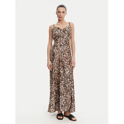 Zdjęcie Guess Sukienka wieczorowa W5GT10 WF1T2 Brązowy Slim Fit