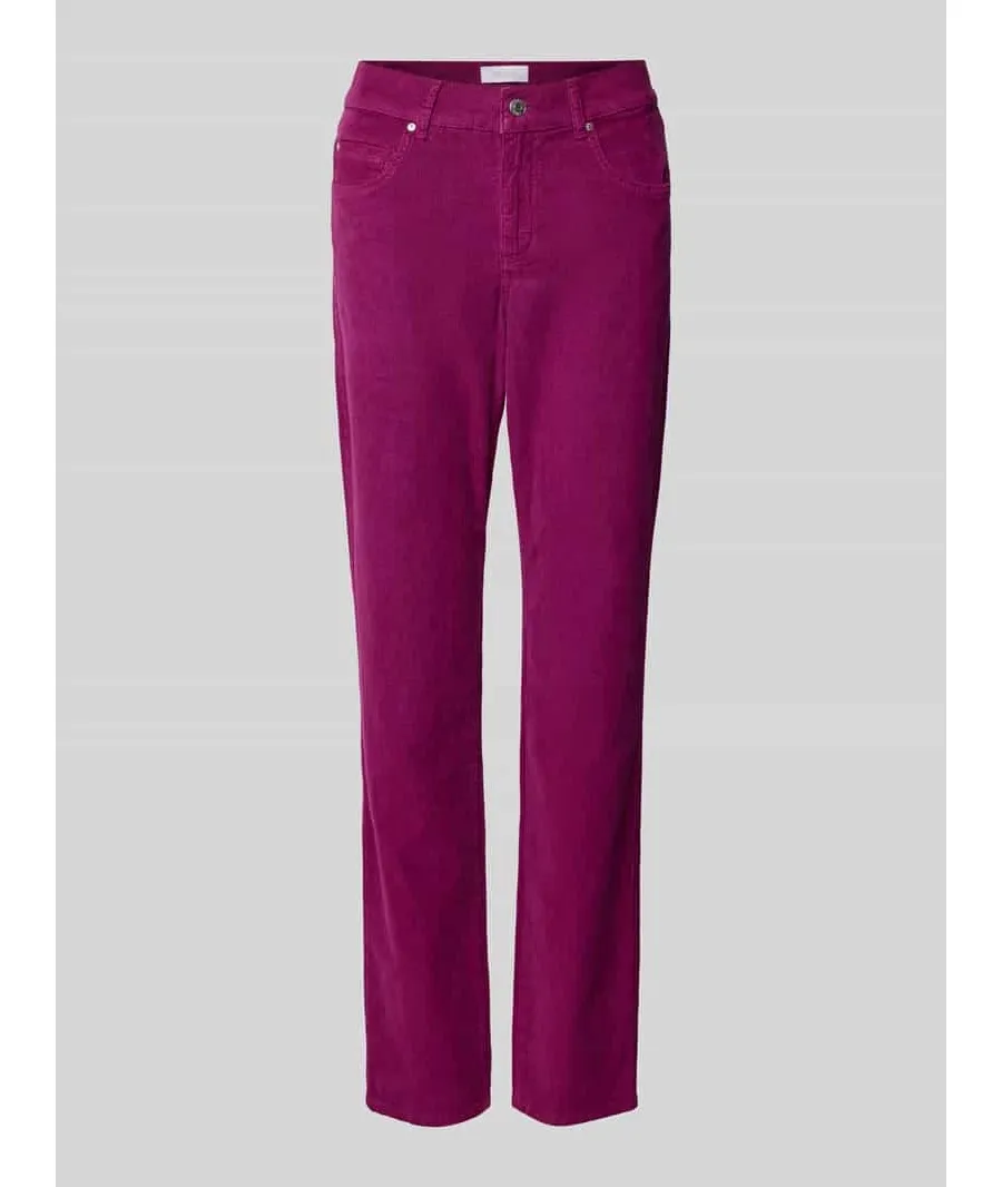 obrazek 1 Jeansy o kroju slim fit z 5 kieszeniami model ‘Cici’