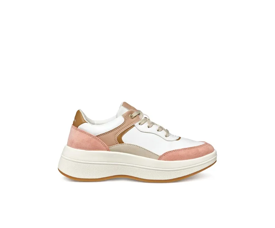 obrazek 1 Geox Sneakersy D Spherica Ecub-3 D46WTB 05422 C1Z5Q Biały